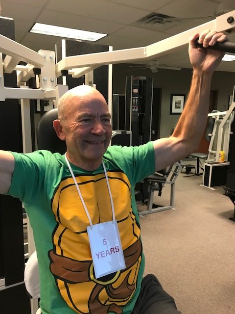Congratulations to Gerry Hempstead, who is celebrating his 5th year at 20 Minutes to Fitness!