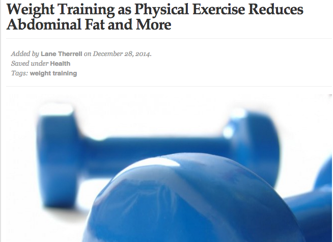 More proof of the benefits of strength training